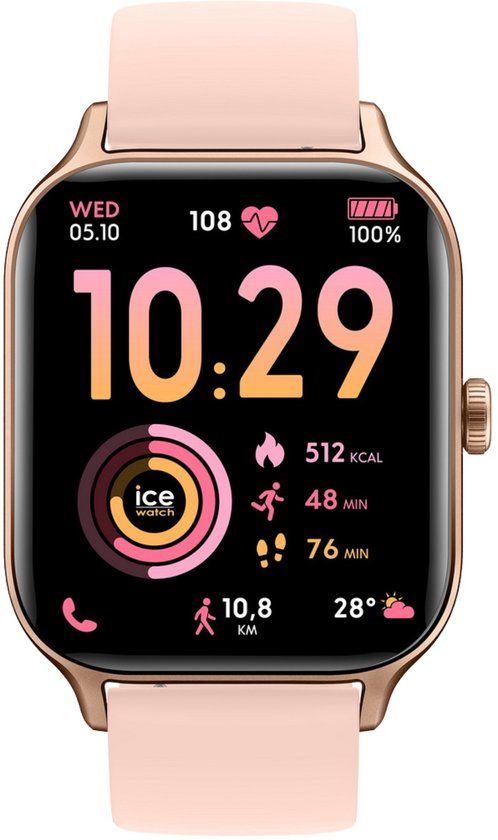 Ice-Watch ICE-Smart Fit RT 3.0 - Smartwatch - 36 mm - Rose Gold