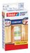 tesa INSECT STOP H&L Fly Screen Premium pour portes - moustiquaire pour porte avec velcro, amovible, blanc - 120 x 250 cm