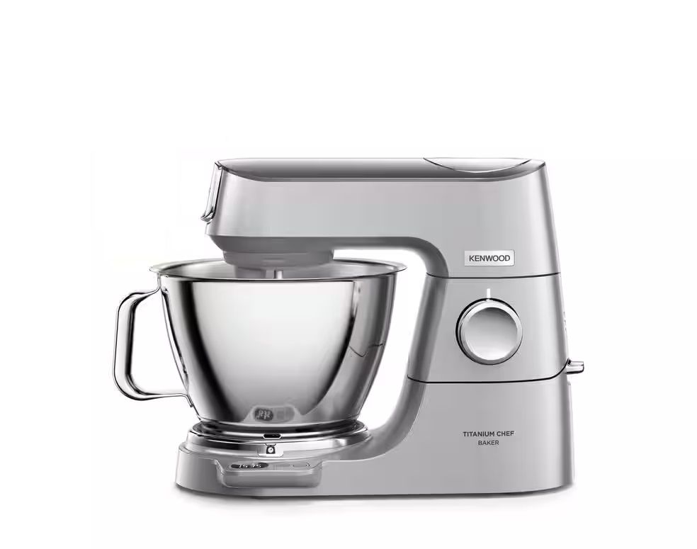 Kenwood Titanium Chef Baker KVC85.124SI Keukenmachine - 1200W - 5L - Zilver