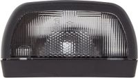 HELLA Kentekenlamp - Halogeen - 12V - Geschroefd/Opbouw - Lenskleur: Transparent - links/rechts - Aantal: 1