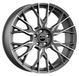 GMP FENDER 9.5x21 pouces, 5x112, ET 25, anthracite mat, finition diamant