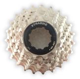 Xtrabike Cassette - 9-Speed - 11-23T - Shimano/SRAM Compatibel - MTB & Trekking Fietskrans - Zilver
