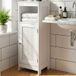 FineBuy meuble de salle de bain 80 x 30 x 28 cm blanc