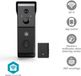 Nedis SmartLife Video Deurbel - 1080p Full HD - Dual-Cam Technologie - Zonder abonnement - Bewegingssensor - Nachtzicht - Zwart
