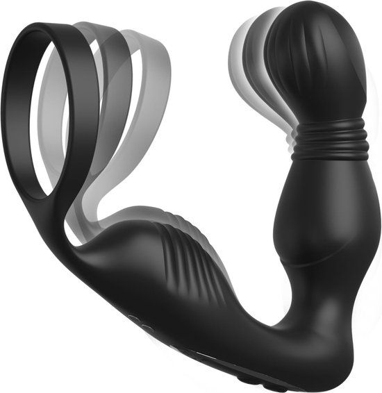 Pipedream Anal Fantasy Elite Ass-Gasm Pro P-Spot Milker - Zwart