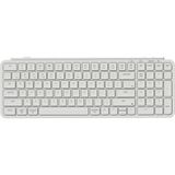 Keychron b2 pro-k8 toetsenbord (wit (mat), us lay-out (qwerty), scissor switches, 96%, abs keycaps, 2.4 ghz | bluetooth | usb)