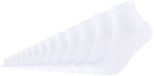 s.Oliver 15-pack kwartsokken wit katoen unisex 43-46