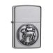 Zippo Straat chroom vleesembleem