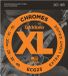 D'Addario ECG23 Flat Wound Chromes Snaren voor Elektrische Gitaar (10-48)
