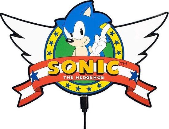 Numskull Sonic The Hedgehog - Wireless Charging Mat - 10W - Multicolor