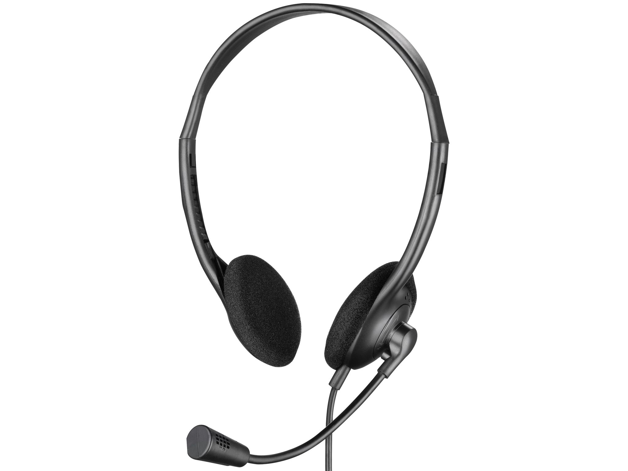 Sandberg 825-30 MiniJack Headset - Black - Wired - Office/Call center