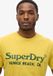 Superdry Klassiek Venue T-shirt met Logo Heren Geel Maat L