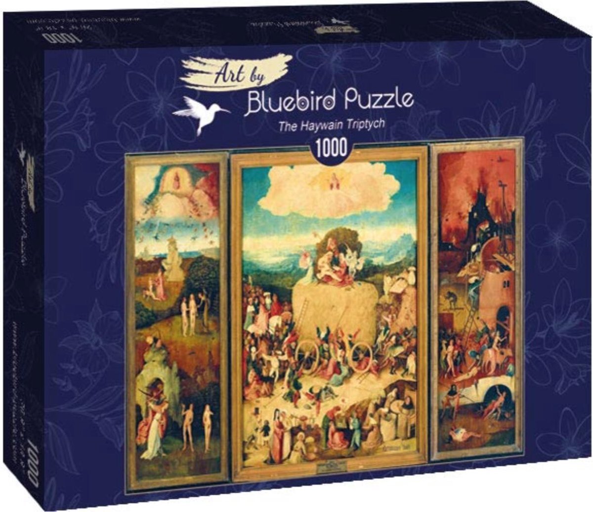 Art by BlueBird Bosch De Hooiwagen Drieluik puzzel van 1000 stukjes