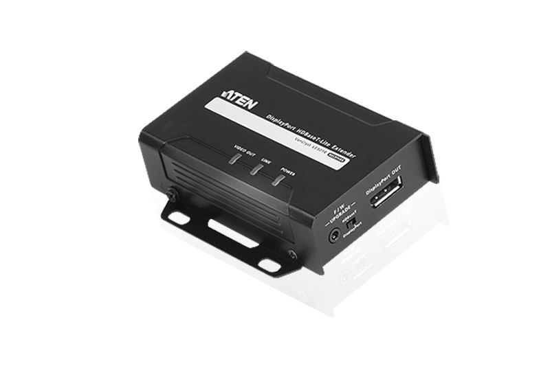 ATEN DisplayPort HDBaseT-Lite Receiver - 4K/40m, 1080p/70m - Black