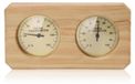 Merkloos Hout 2-in-1 Sauna Thermometer en Hygrometer