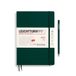 Leuchtturm Maand agenda+notitie 2025 forest green 18.x25.5cm