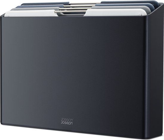 Joseph Joseph Folio Snijplank Set - 4 Stuks - Graphite