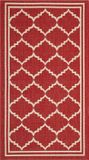 Safavieh Vloerkleed Chloe in- & outdoor Rood Rechthoekig Stof Klassiek 79 x 152 cm