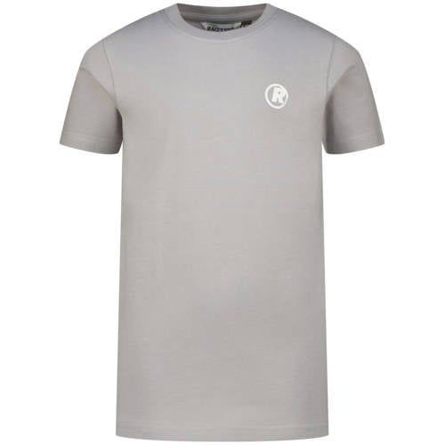 Raizzed T-shirt met backprint grijs