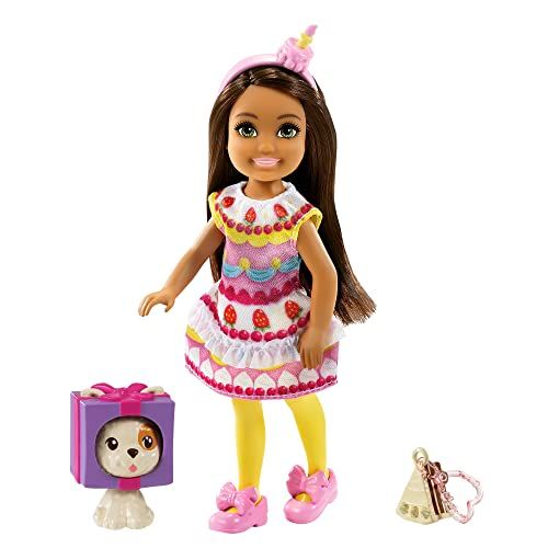 Barbie Club Chelsea - Meisje met Cupcake Jurkje - 15 cm - Roze