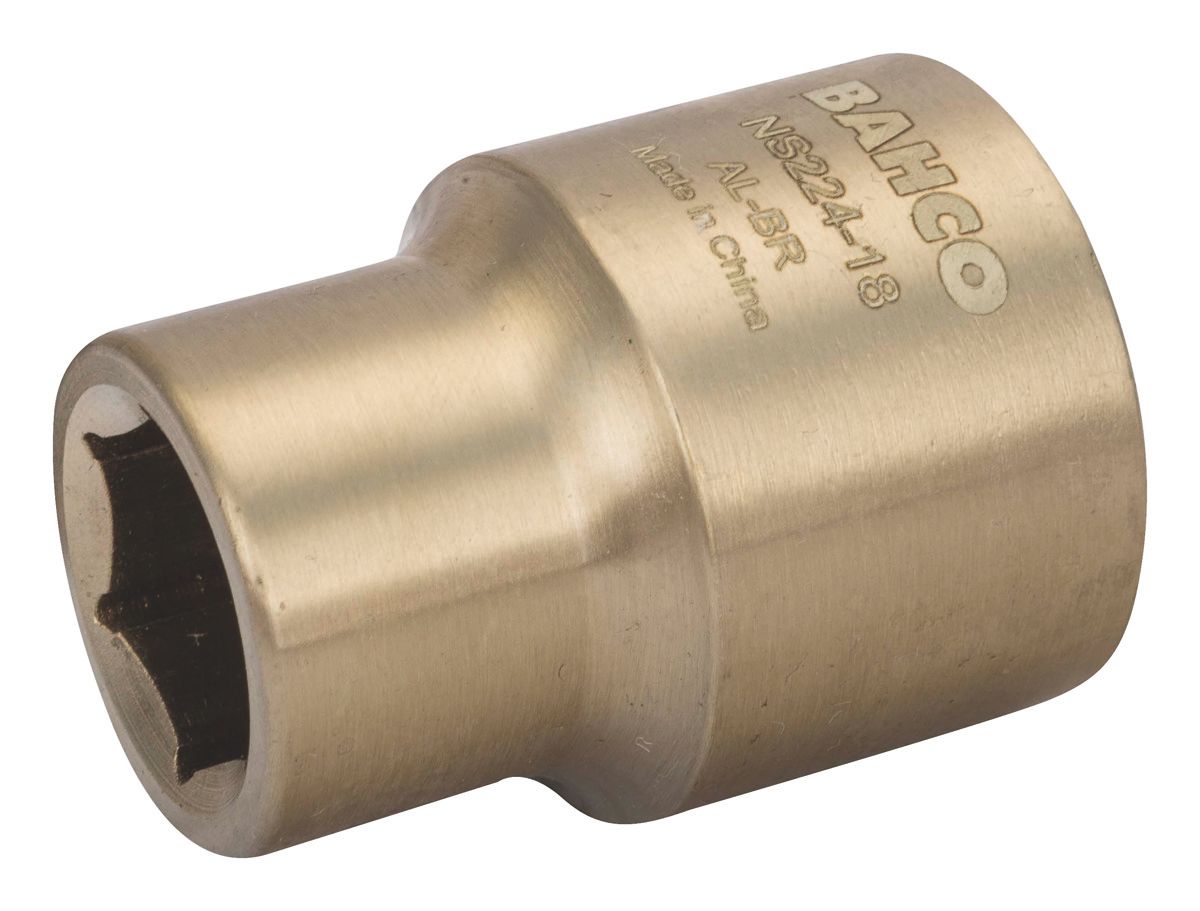 Bahco Dop 3/4" | zeskant | vonkvrij | aluminium brons | 19 mm - NS224-19