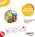 Cayro Parchis en Oca plateau de jeu 40 x 40 cm multicolore