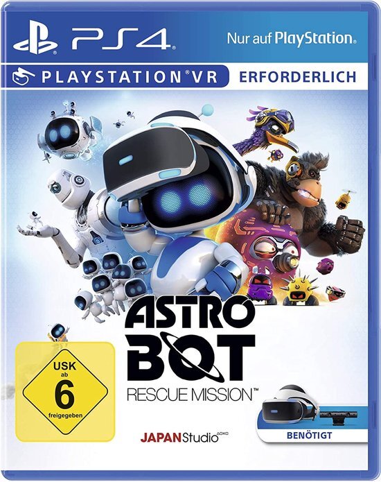 Sony Astro Bot Rescue Mission VR PS4 PlayStation 4