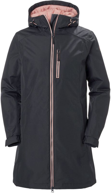 Helly Hansen Long Belfast Winter Jacket Women - ebony XS - 2020