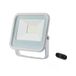 Zarivy LED-projector, 20 W, 1520 lm, koud licht, 6400 K, compacte afmetingen van 12,4 x 10,6 x 2,8 cm, ideaal voor de verlichting van ruimtes met efficiëntie en stijl, wit.