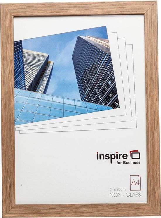 The Photo Album Company Hampton Sorbonne Photo Frame - A4 - Oak Effect - MDF - 2cm