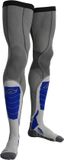 Acerbis X-Leg Vented Pro Motocross genouillères - Gris/bleu - Taille XXL