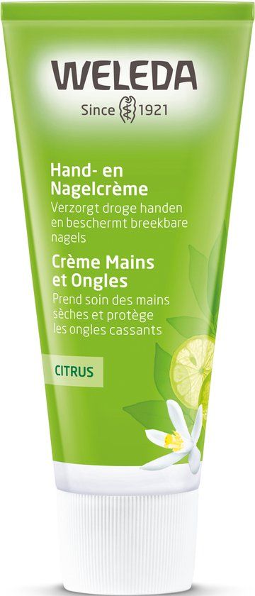 WELEDA Citrus Hand- en Nagelcrème - 50ml - 100% natuurlijk
