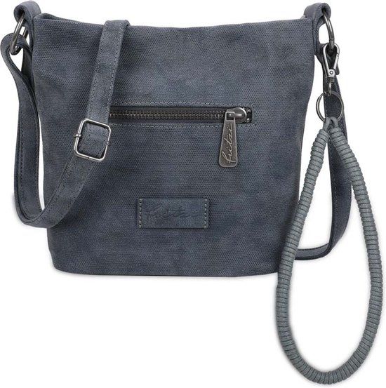 Fritzi aus Preußen Iggi06 Rub Crossbodytas Dames - Denim - 23 x 27 x 9 cm