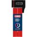 ABUS Vouwslot Bordo uGrip 5700C SH met houder, 80 cm, Rood