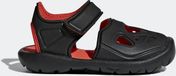 Adidas Fortaswim 2.0 Sandales - Unisexe - Taille 25 - Noir/Rouge