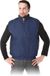 Rijst BARRAKUDAGM gevoerd veiligheidsvest, donkerblauw, maat M