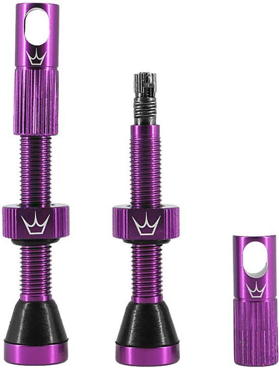 Peaty's x Chris King MK2 Tubeless Valve - 42mm - Purple