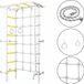 Monkey-Gym Comet Klimrek voor kinderen, binnenshuis. Metalen klimrek met stang en gymnastiekringen – Comet Next 4, kleur: provence
