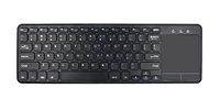 Draadloos HDWR Draadloos Computertoetsenbord met Touchpad, Gaming Toetsenbord, Laptop, Zwart, USB, typerCLAW-BC130