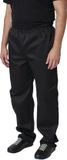 Whites Chefs Clothing Whites Vegas unisex koksbroek zwart - Maat L