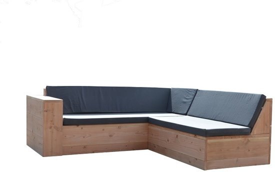 Wood4you - Loungeset San Francisco Douglas- Met kussens 200/200cm