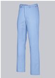 BP BP HACCP-broek voor dames en heren 1672-558 M Hellblau Katoen