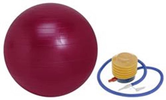 XQMAX Fitnessbal - Ã˜ 65 cm - Rood