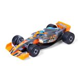 Dickie Toys Formula Racer Team Pulse 1:24 speelgoedauto met licht en geluid, wrijving en rubberen wielen, 23 cm