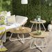 Safavieh salontafel, acaciahout & ijzer, 70,00 cm 59,99 cm 50,01 cm