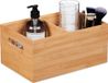 Merkloos Relaxdays Bamboe opbergbox