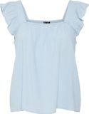 PIECES - PCPIA SL TOP WVN NOOS - Dames - Blouses - M - Cashmere Blue