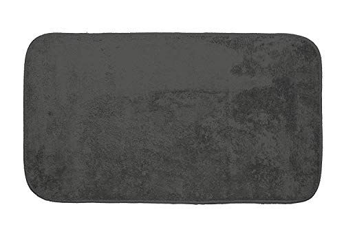 GEMITEX Merino tapijt 40 x 70 cm, antraciet, ultrazacht, polyester