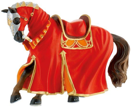 Bullyland 80768 Toernooi Paard Rood Speelfiguur