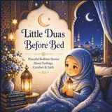 Little Duas Before Bed: Peaceful Islamic Bedtime Stories About Feelings, Comfort & Faith for Muslim Kids | Full-Color Bedtime Book